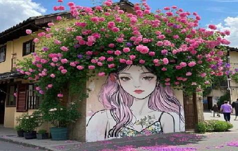 松阳怎么设计网红打卡墙绘