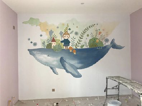 松阳手绘墙的特点及优势。