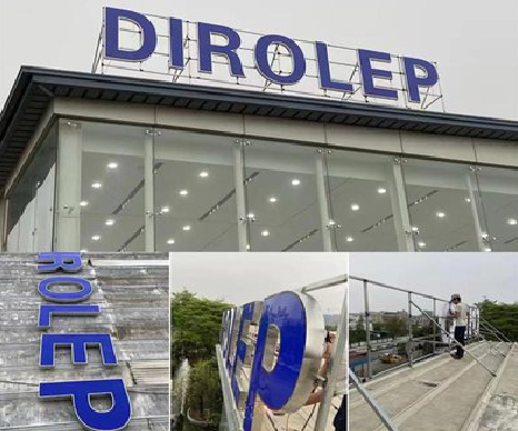 松阳楼顶发光字安装的注意事项。